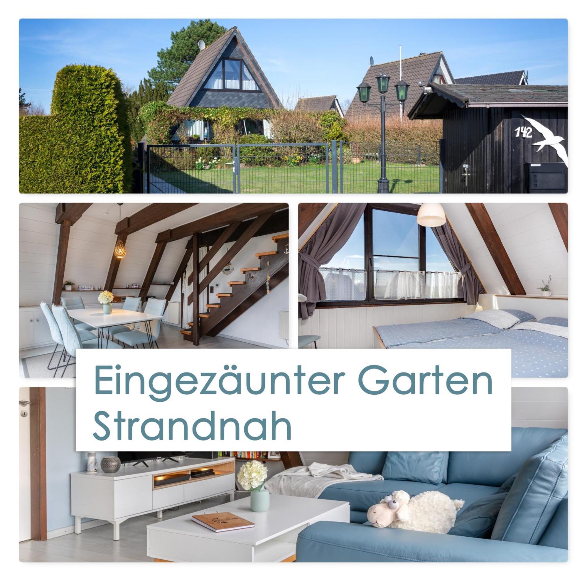Ferienhaus Kuestenkind - Top Lage - Garten Eingezaeunt บุทยาดิงเงน ภายนอก รูปภาพ